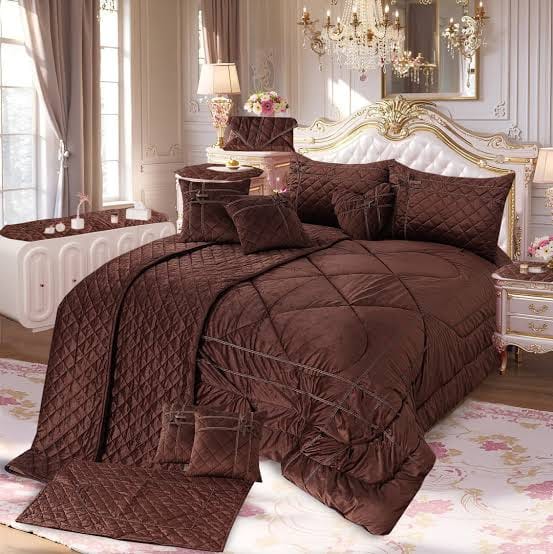 Pollachi Velvet Bridal Set For Wedding 14 pcs
